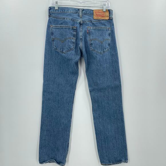 Vintage Men's Levi 501 Jeans, Button Fly, Tag Sz. 31/30 *(Actual 28/28.5)* 90s - Picture 2 of 8